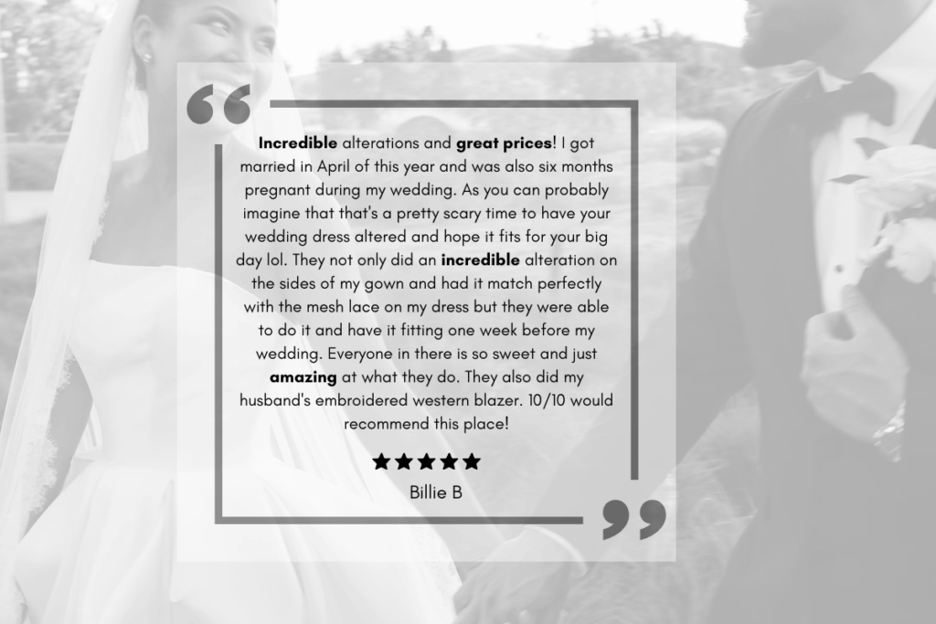 Best Bridal Alterations
