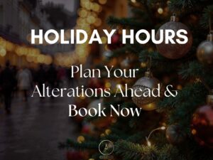 Holiday Alterations